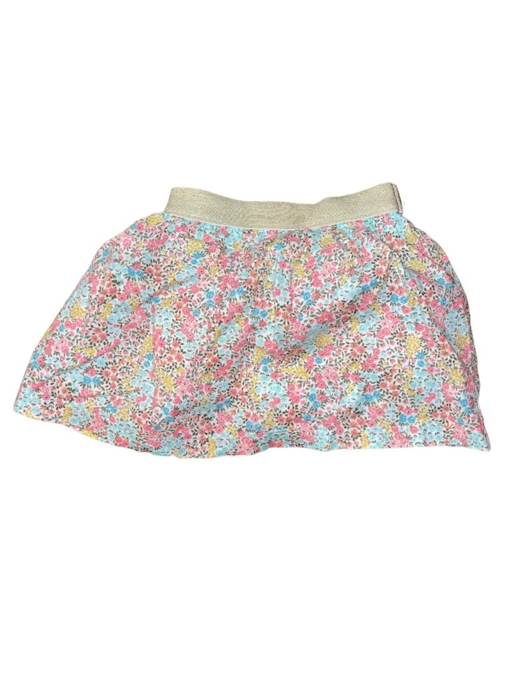 Carters Toddler Girls Floral Skirt With Elastic Waistband Size 2T